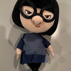 Edna Mode Disney Parks Pixar Plush Doll 12" The Incredibles 2- 2018